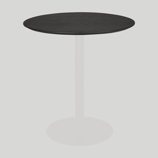 Ethnicraft Tafelblad Blend 70cm - Zwart - Rond