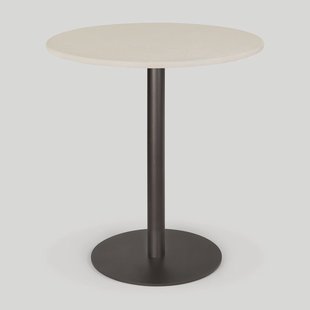 Ethnicraft Ronde Bistrotafel Blend 70cm - Off White