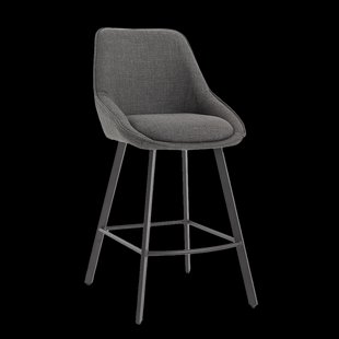 Tower Living Barkruk Borgo Geweven stof - Antraciet
