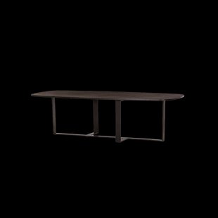 Tower Living Salontafel Mincio Eiken, 130 x 70cm - Bruin - Ovaal