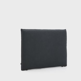 Kave Home Hoofdbord Jaira Linnenmix, 150cm - Antraciet