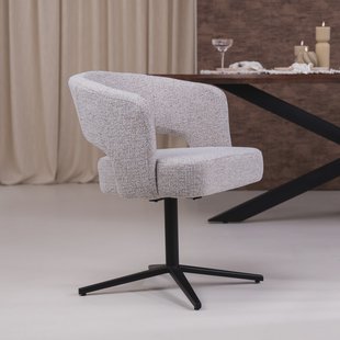 Sohome Draaibare Eetkamerstoel Imane Structuurstof - Beige