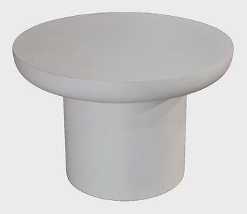 LABEL51 Ronde Salontafel Mavi Mangohout, 60cm - Soft Sand