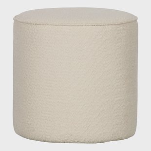 WOOOD Poef Sara Hoof, Bouclé - Crème