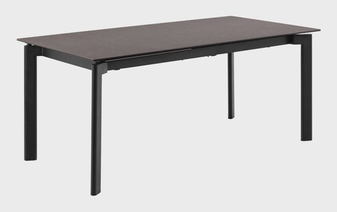 Bendt Uitschuifbare Eettafel Coy Keramiek, 180/240 x 90cm - Zwart