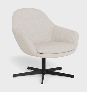 Bendt Draaifauteuil Corley Bouclé - Crème