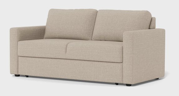 Bendt Slaapbank Karley Structuurstof, 176cm - Beige