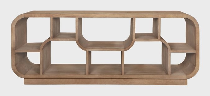 Brix TV-meubel Morgan Mangohout, 130cm - Almond