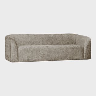WOOOD 3-zits Bank Sloping Structure Velvet - Wheatfield