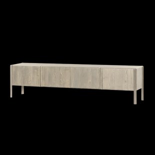 Tower Living TV-meubel Amalfi Eiken, 220cm - Whitewash