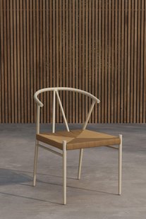 Nohr Eetkamerstoel Atalie Rattan - Naturel/Beige