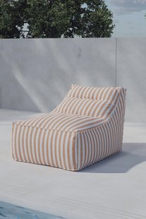 Nohr Outdoor Loungestoel Carlson - Peach Gestreept