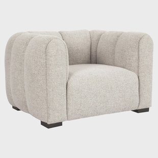 Richmond Fauteuil Novaro Geweven stof - Naturel