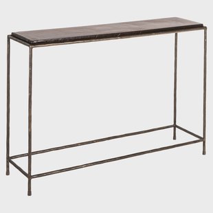 Richmond Sidetable Villano Bronskleurig glas, 110cm