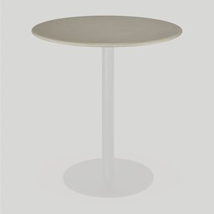 Ethnicraft Tafelblad Blend Beton, 70cm - Lichtgrijs - Rond