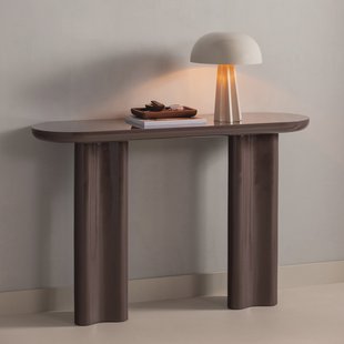 WOOOD Sidetable Evara 120cm - Donkerbruin