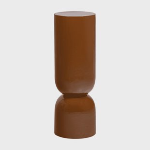 WOOOD Plantenstandaard/Plantenpot Toval 95cm hoog - Honinggeel