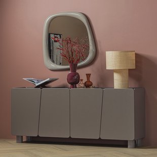 WOOOD Dressoir Root Grenenhout, 200cm - Truffelbruin