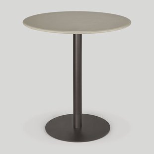 Ethnicraft Outdoor Bistrotafel Blend Beton, 70cm - Lichtgrijs