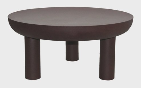Brix Ronde Salontafel Niko 85cm - Rust Sand