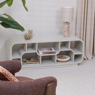 Brix TV-meubel Morgan Mangohout, 130cm - Off White