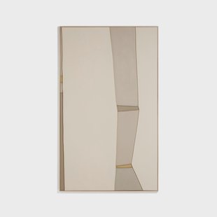 Kave Home Schilderij Deravia 200 x 120cm - Beige