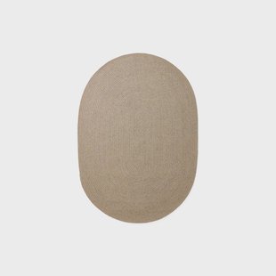 Kave Home Ovaal Vloerkleed Despas 200 x 300cm - Beige