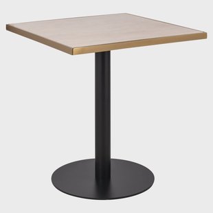 Richmond Bistrotafel Brazza Marmerlook, 70 x 70cm - Beige