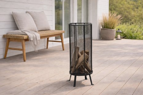 Nohr Vuurkorf Lensey 35cm - Zwart