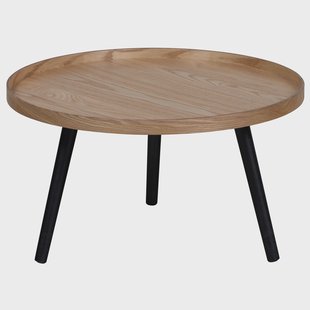 WOOOD Ronde Bijzettafel Mesa 60cm - Naturel