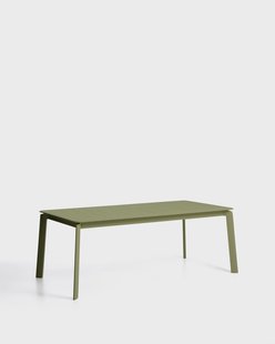 Kave Home Uitschuifbare Tuintafel Brela 205/287 x 100cm - Groen