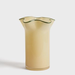 Kave Home Vaas Endasi 31cm - Geel