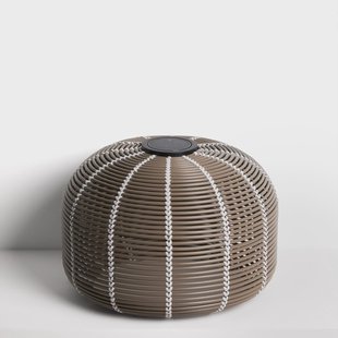 Kave Home Outdoor Tafellamp Garoina Op zonne-energie, 50cm - Taupe