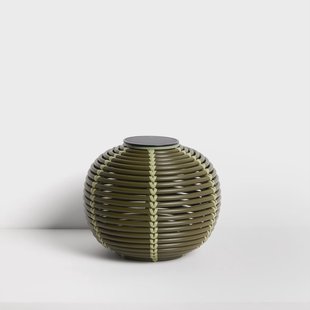 Kave Home Outdoor Tafellamp Garoina Op zonne-energie, 25cm - Groen