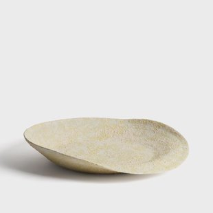Kave Home Schaal Medira Keramiek, 50cm - Bruin
