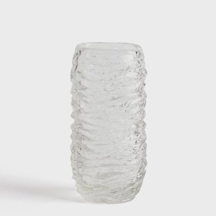Kave Home Vaas Vorma Glas, 30cm - Transparant
