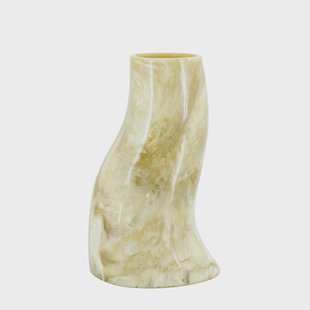 By-Boo Vaas Stonea Marmerlook, 34cm - Groen