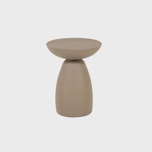 By-Boo Ronde Bijzettafel Canto 35cm - Donkerbruin