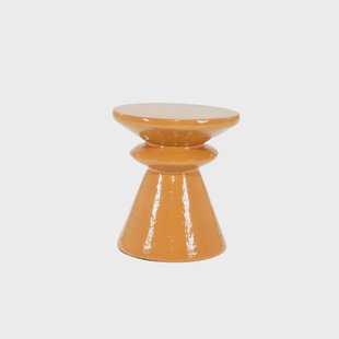 By-Boo Ronde Bijzettafel Circolo 40cm - Terracotta