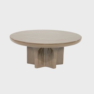 By-Boo Ronde Salontafel Circolo 80cm - Donkerbruin