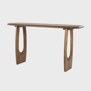Eleonora Sidetable Phoebe Mangohout, 150cm - Bruin