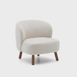 Kave Home Fauteuil Ulit Chenille - Beige/Bruin
