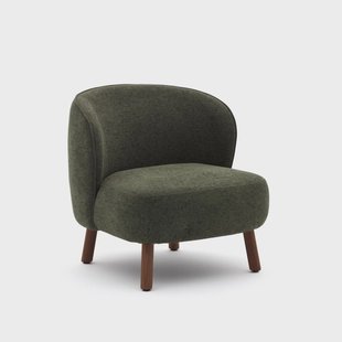 Kave Home Fauteuil Ulit Chenille - Groen/Bruin