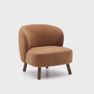 Kave Home Fauteuil Ulit Chenille - Terracotta/Bruin