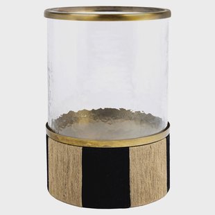 Richmond Windlicht Sas 32cm - Brass antique