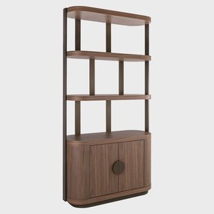 Richmond Wandkast Windsor 225 x 120cm - Walnut