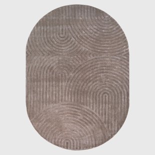 Richmond Vloerkleed Bayon 200x300cm - Beige - Ovaal