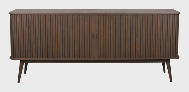 Zuiver TV-meubel Barbier Walnoothout, 180cm - Bruin