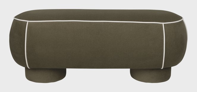 ZILT Hocker Jannetta 121 x 44cm - Groen
