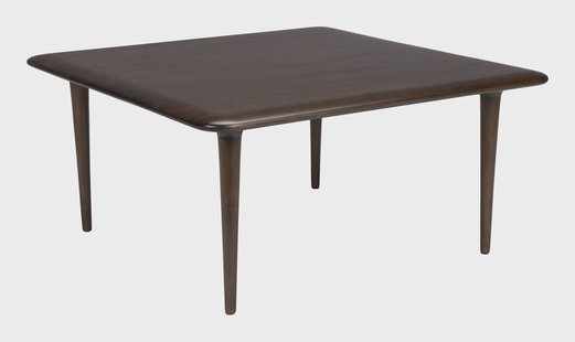 Dutchbone Vierkante Salontafel Elroy Hout, 70 x 70cm - Bruin
